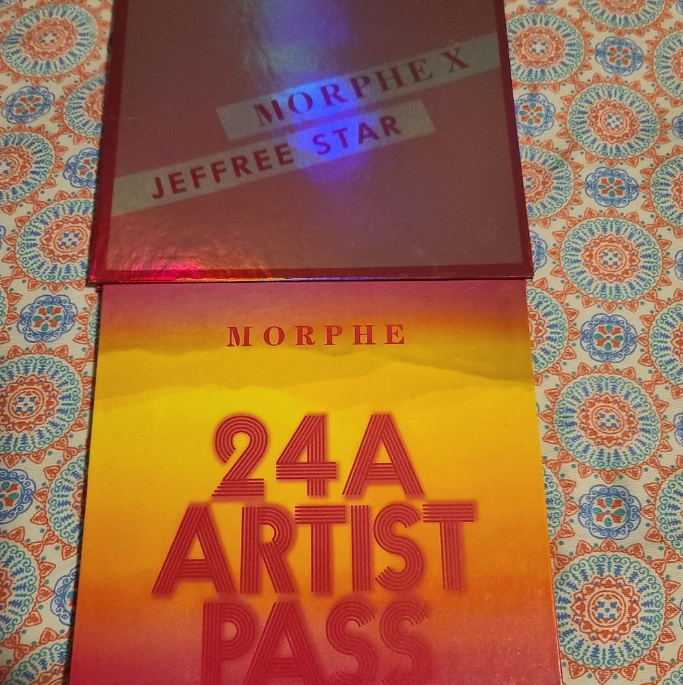 Morphe eyeshadow palettes